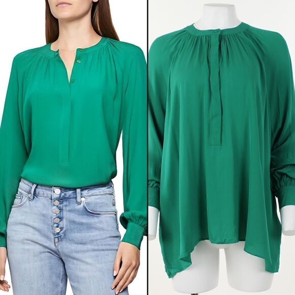 Reiss Gwen Gathered Top   - Picture 1 of 5